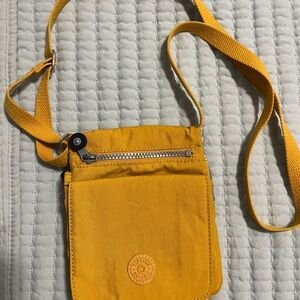 Kipling Yellow Crossbody Bag